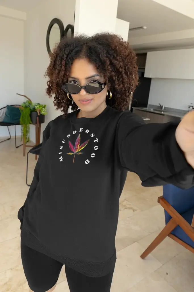 Women's Cannabis Sweatshirt