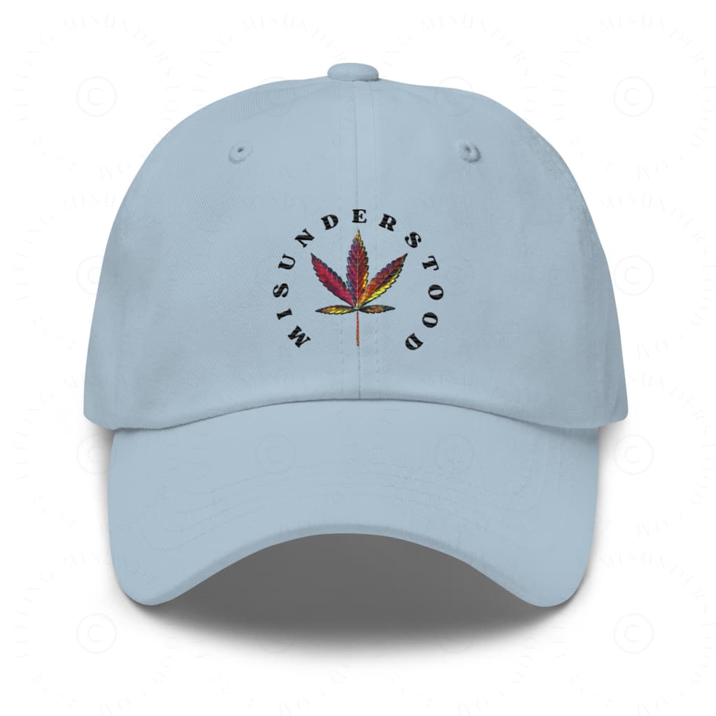 Embroidered Cannabis Hat