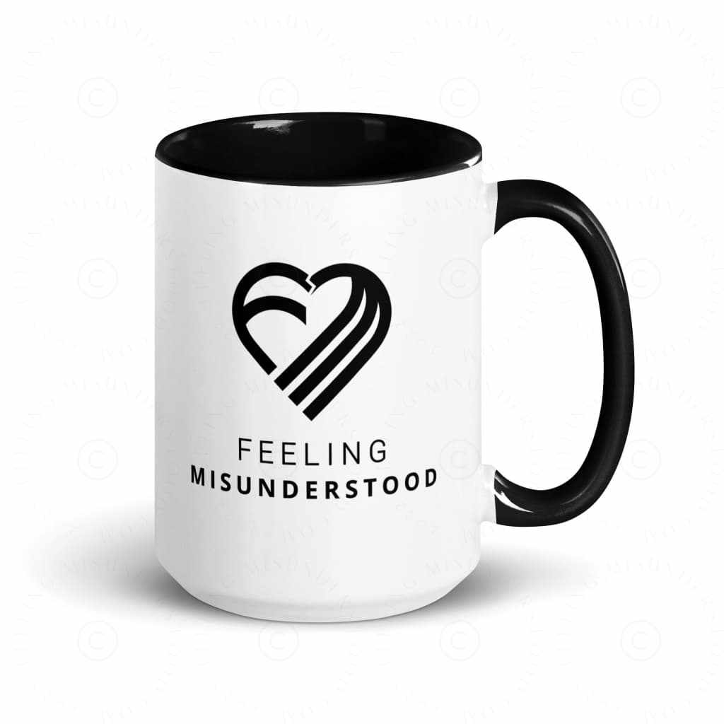 Black Heart Coffee Mug