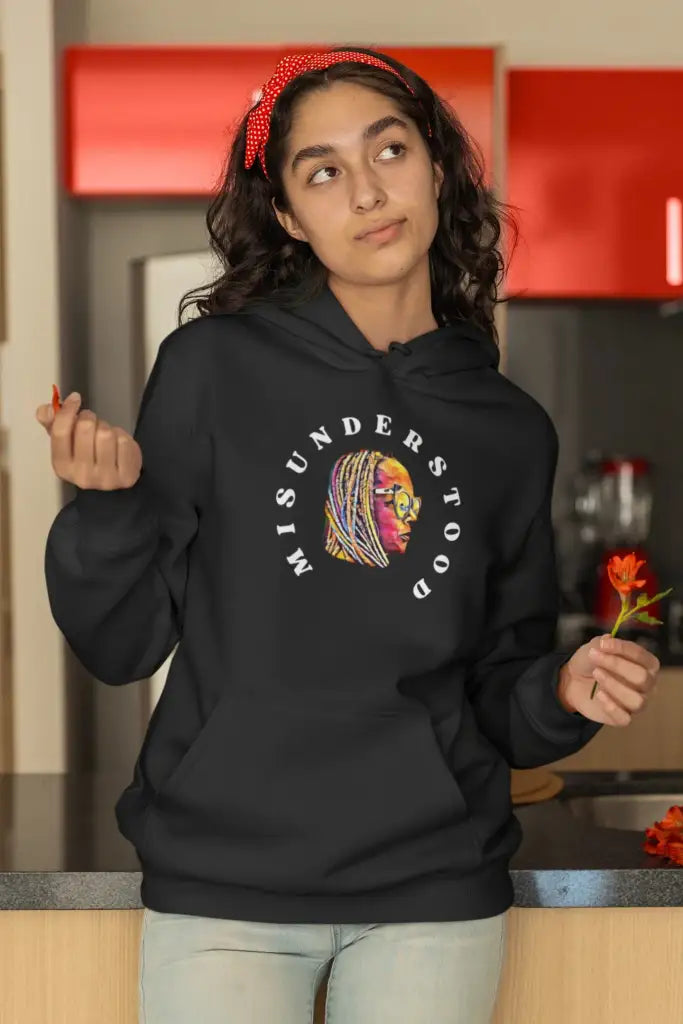 Women's Lady with Glasses Hoodie