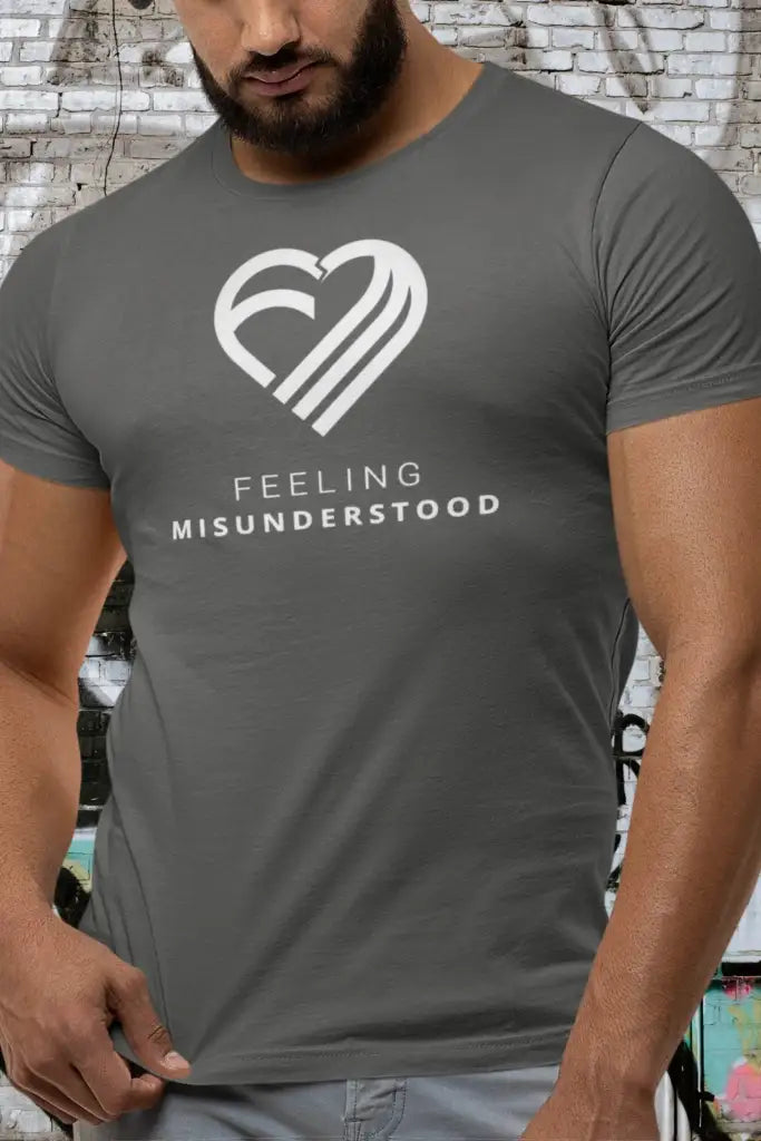 Men's White Heart T-Shirt