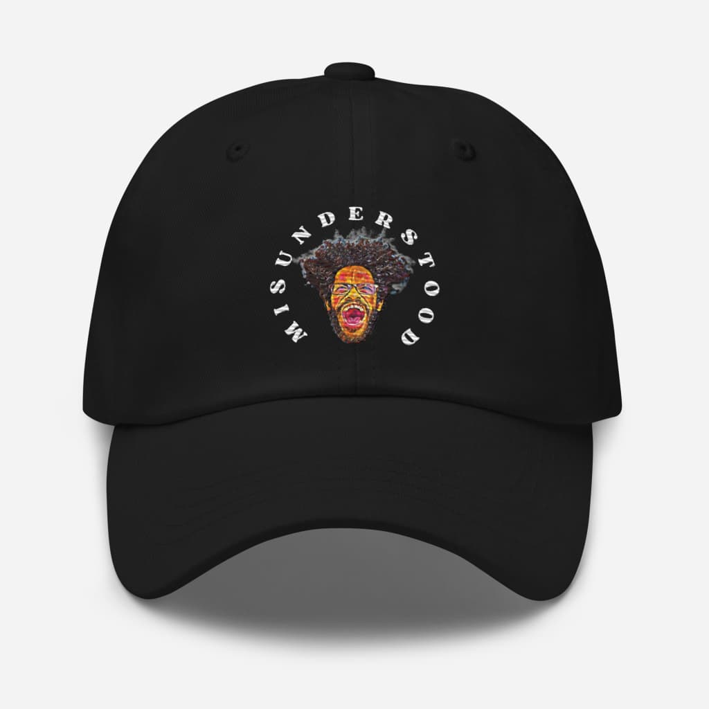 Embroidered Angry Man Hat