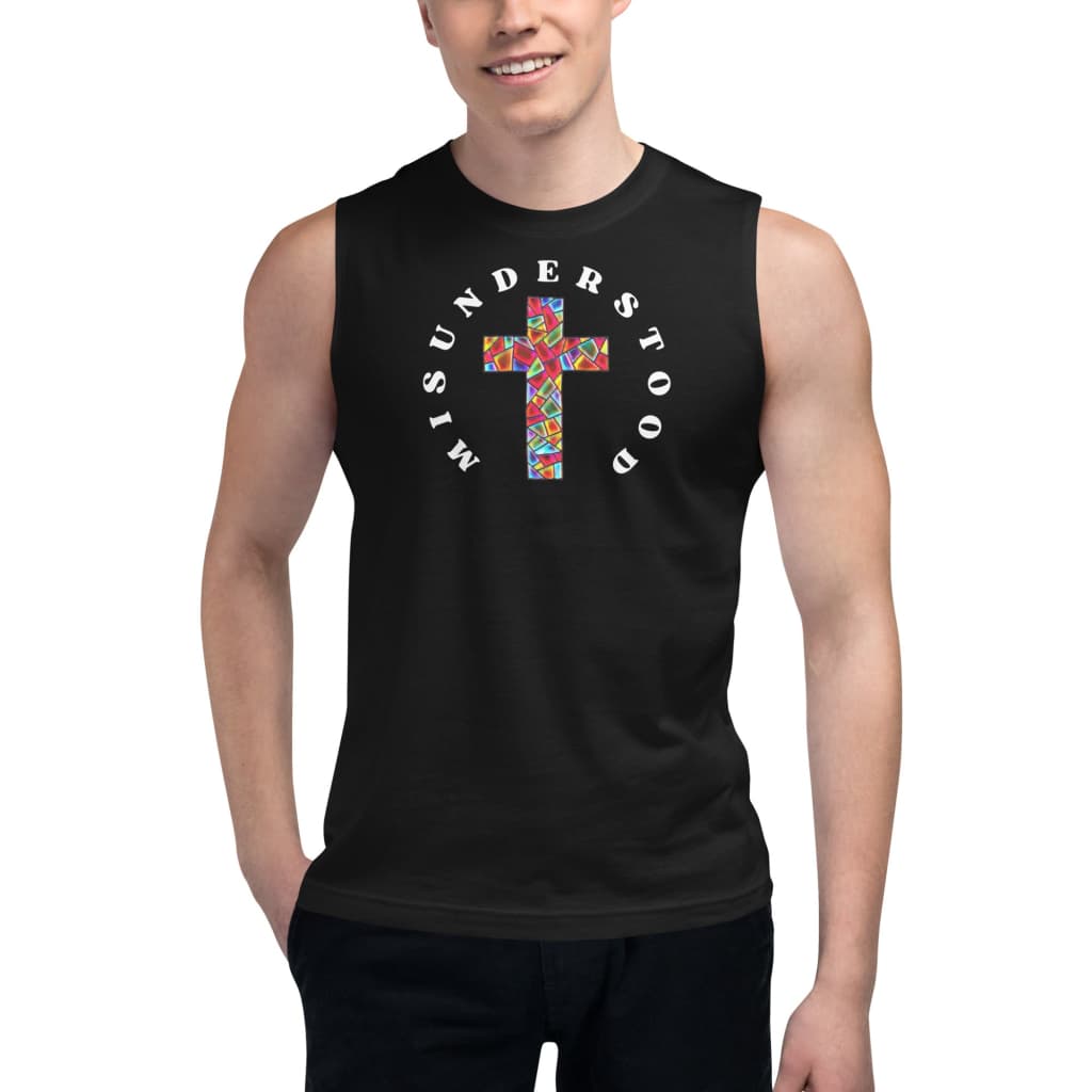 Men's Cross Muscle Shirt