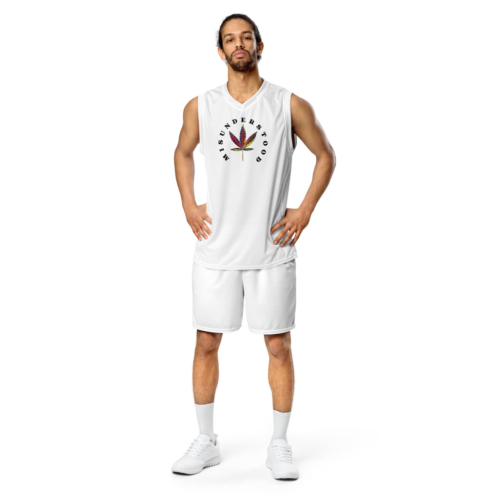 Men's Cannabis Basketball Jersey