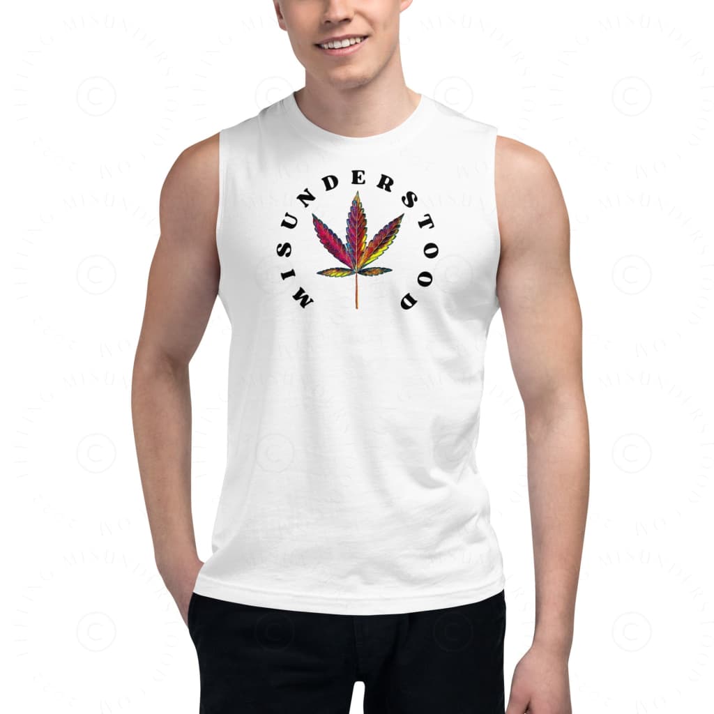 Men's Cannabis Muscle Shirt