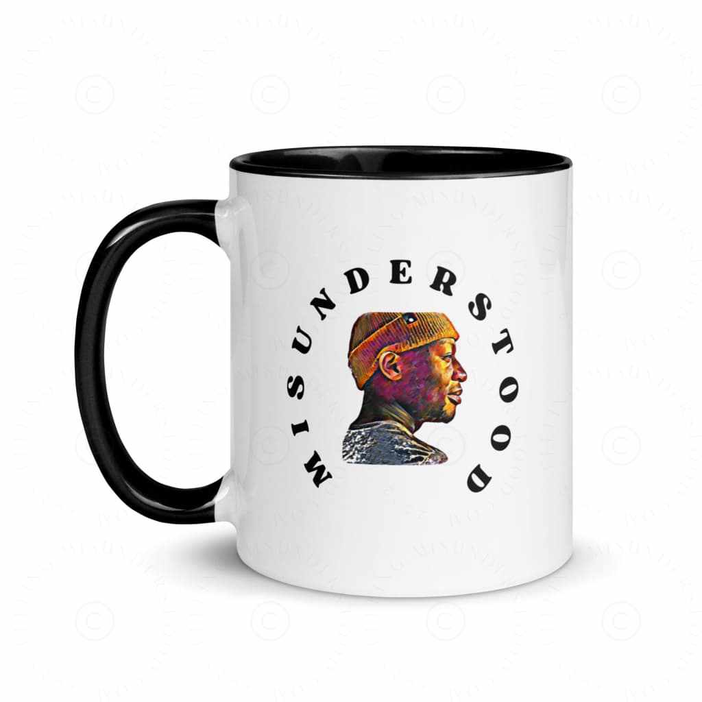 Man with Beanie Coffee Mug