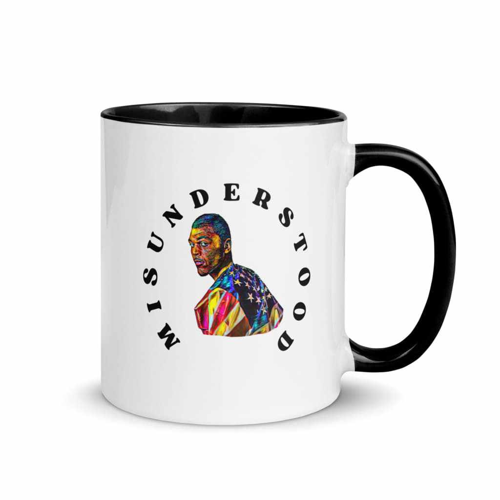 Flag over Shoulder Coffee Mug