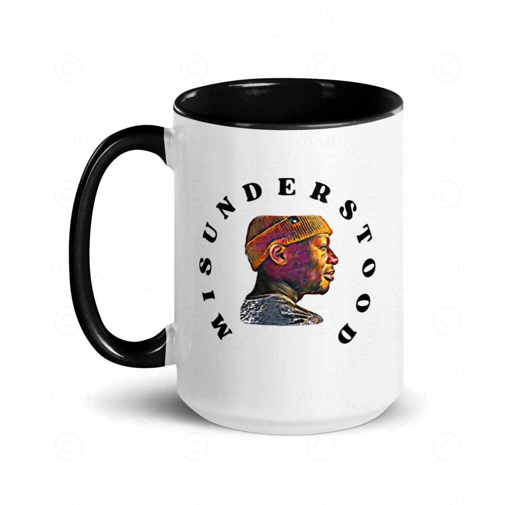 Man with Beanie Coffee Mug