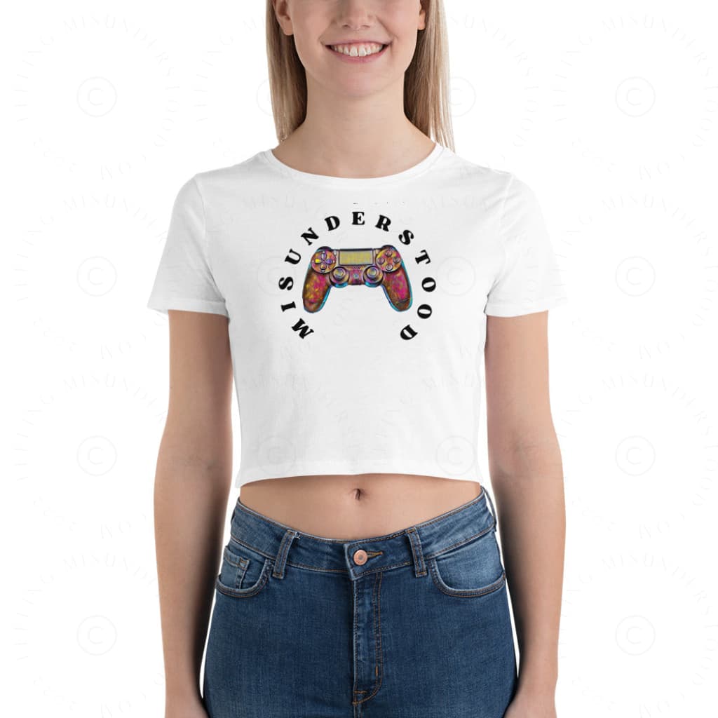 Women’s Gamers Crop Tee