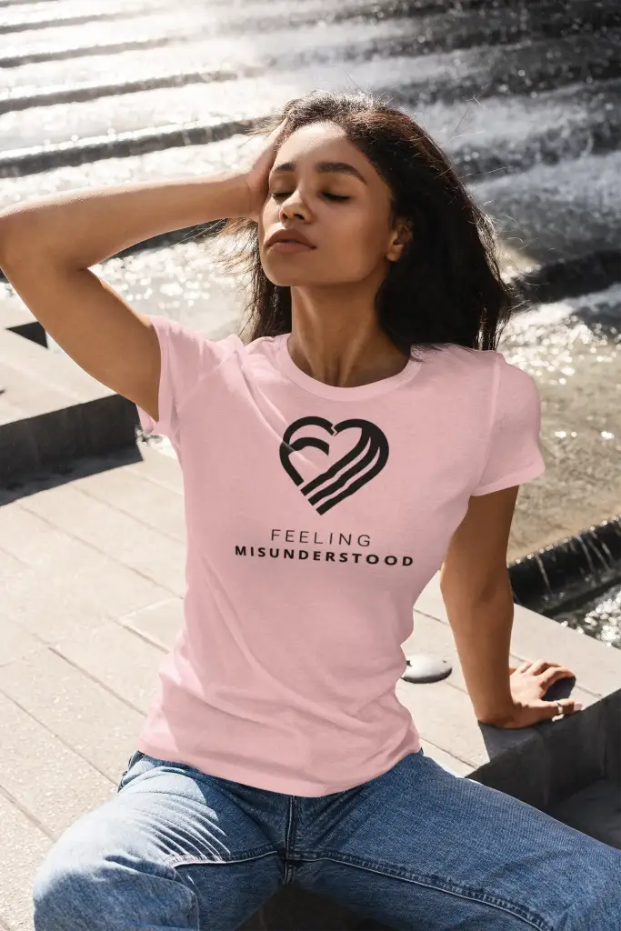 Women's Black Heart T-Shirt