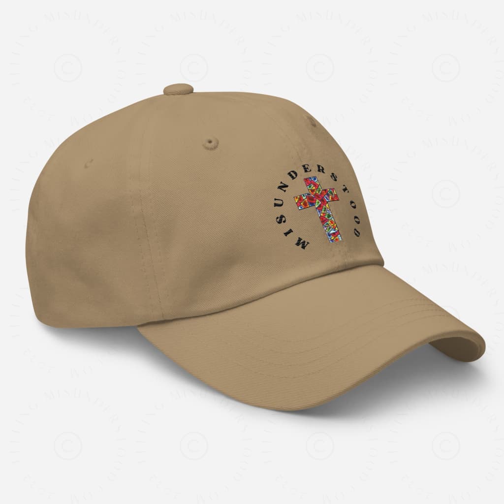 Embroidered Cross Hat