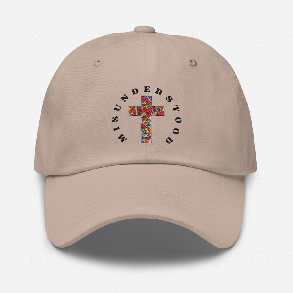 Embroidered Cross Hat
