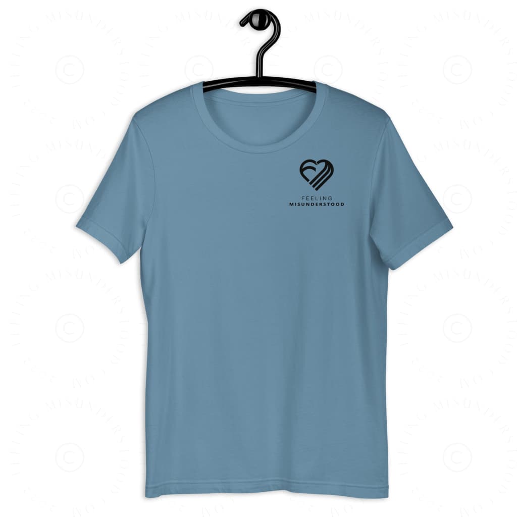 Women's Pocket Black Heart T-Shirt